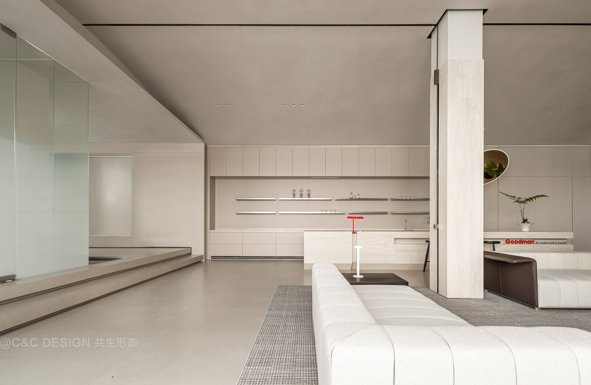 海珠同创汇 · Goodman展厅 – 共生形态 C&C DESIGN