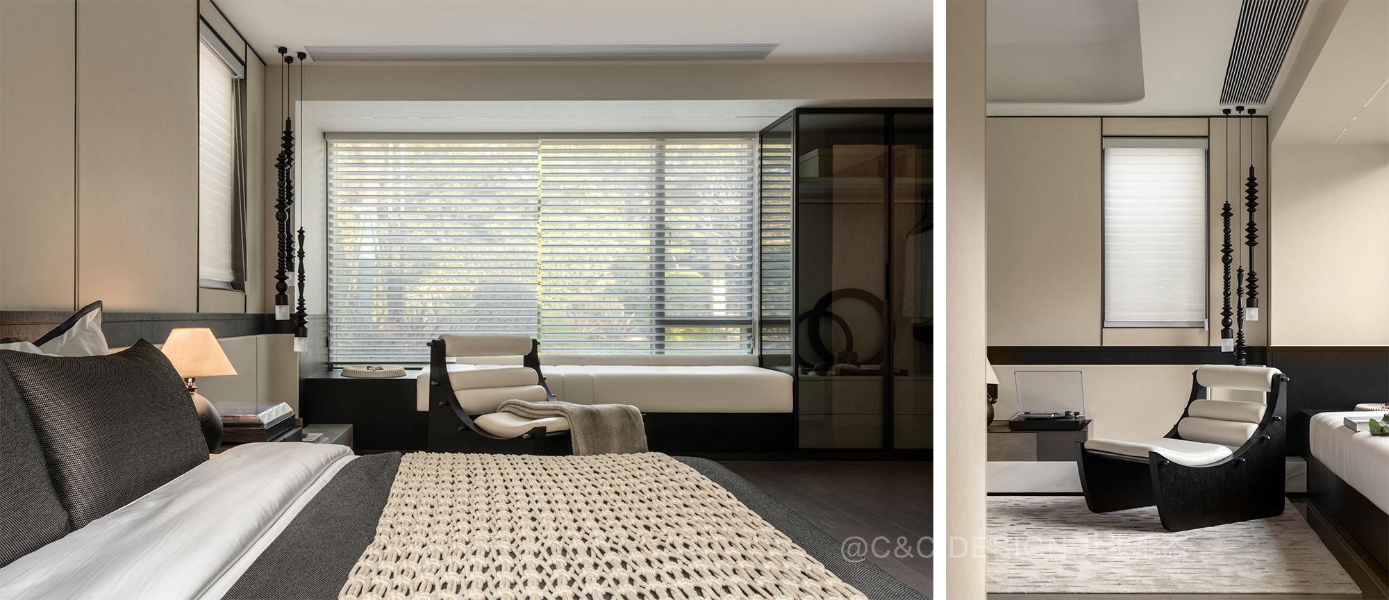 越秀 · 天河 · 和樾府140C样板间 – 共生形态 C&C DESIGN
