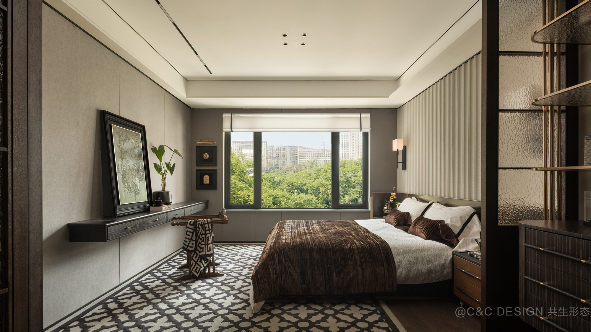 成都保利 · 西堂和煦142样板间 – 共生形态 C&C DESIGN