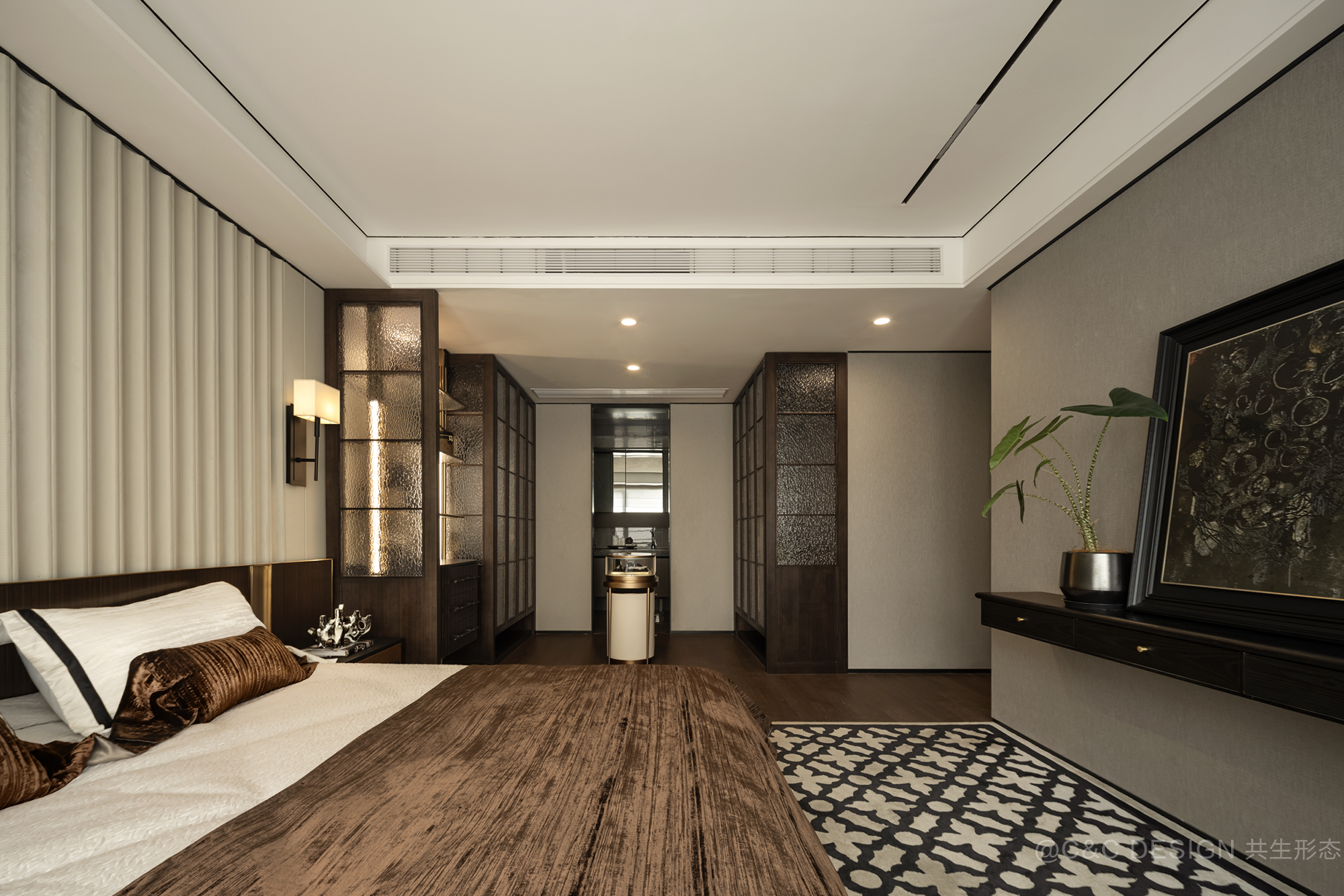 成都保利 · 西堂和煦142样板间 – 共生形态 C&C DESIGN