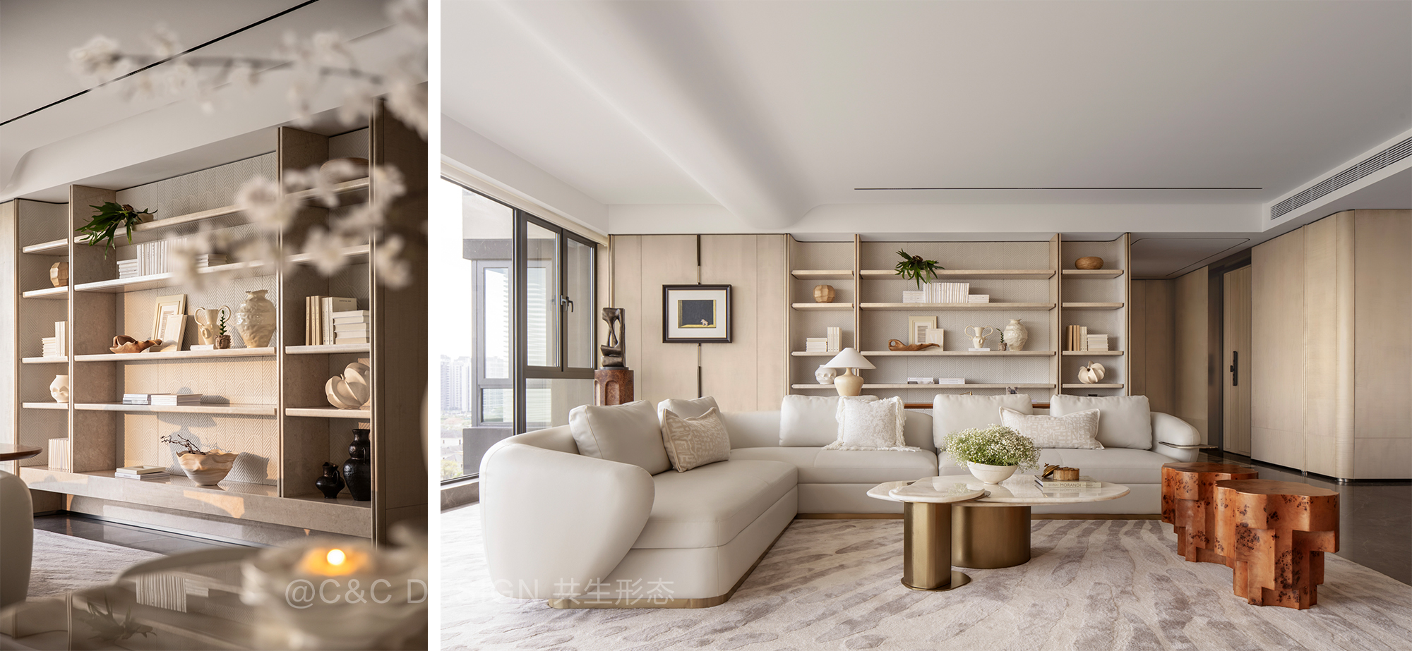 阳江美的·未来中心一期208户型 – 共生形态 C&C DESIGN