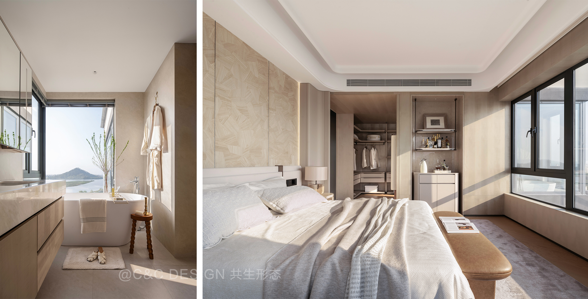阳江美的·未来中心一期208户型 – 共生形态 C&C DESIGN